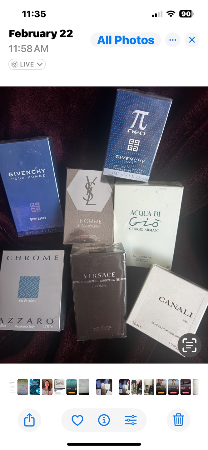 Men's Fragrances Various