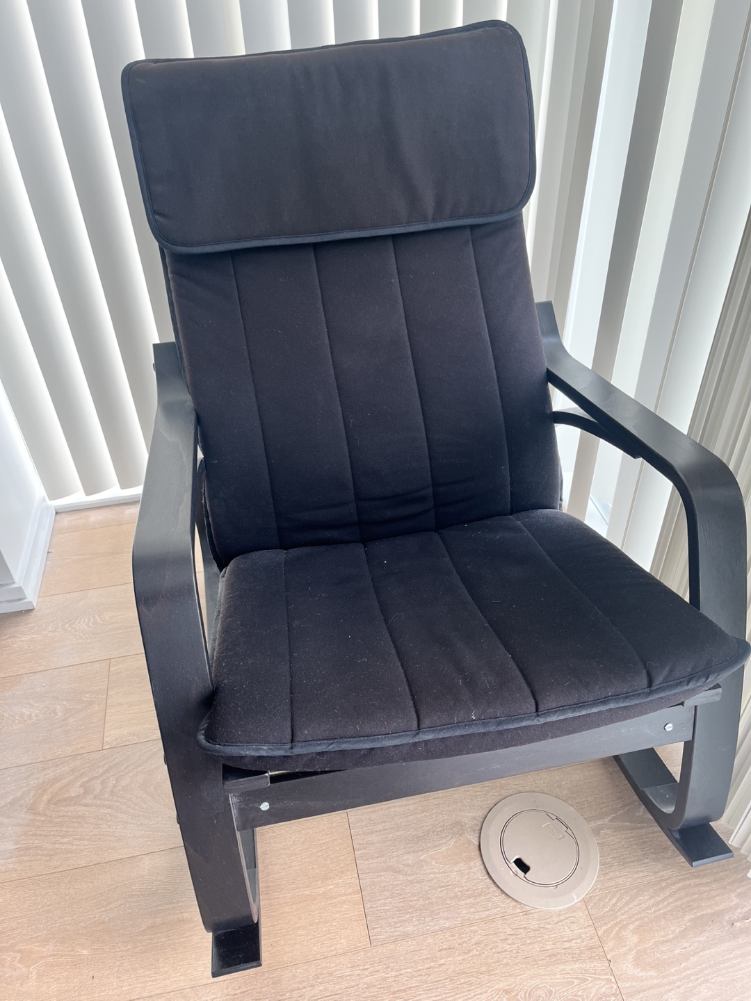 Black Rocking Chair (Ikea Poang)