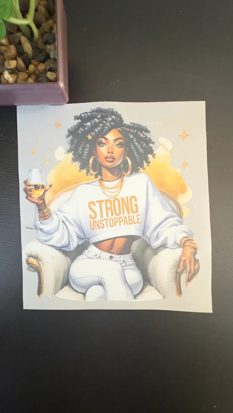 Set of Black Girl Magic DTF Iron-on Transfers thumbnail