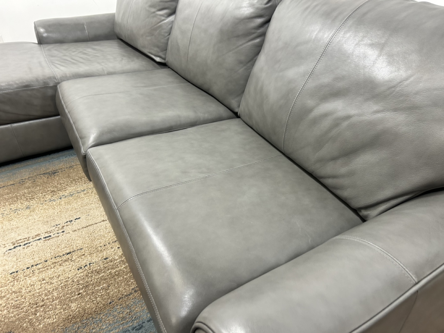 Leather Sectional Made in Canada - Delivery - photo 4