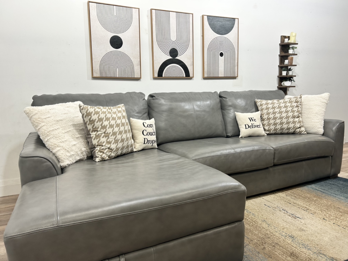 Leather Sectional Made in Canada - Delivery - photo 2