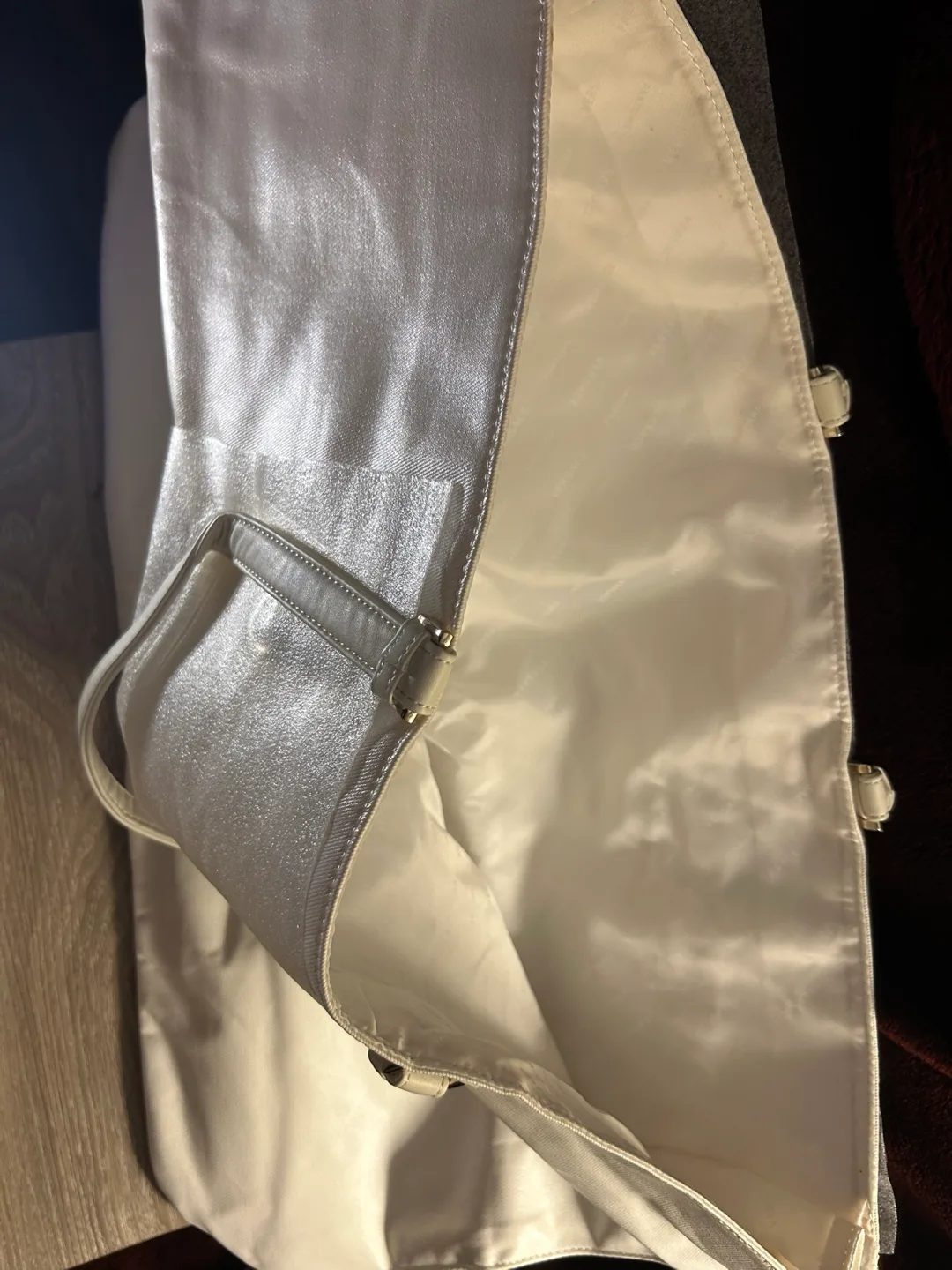 Versace Large White Tote Bag image indicator(2)