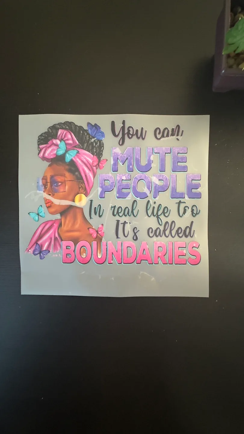 DTF Transfers; Black Girl Magic Designs thumbnail