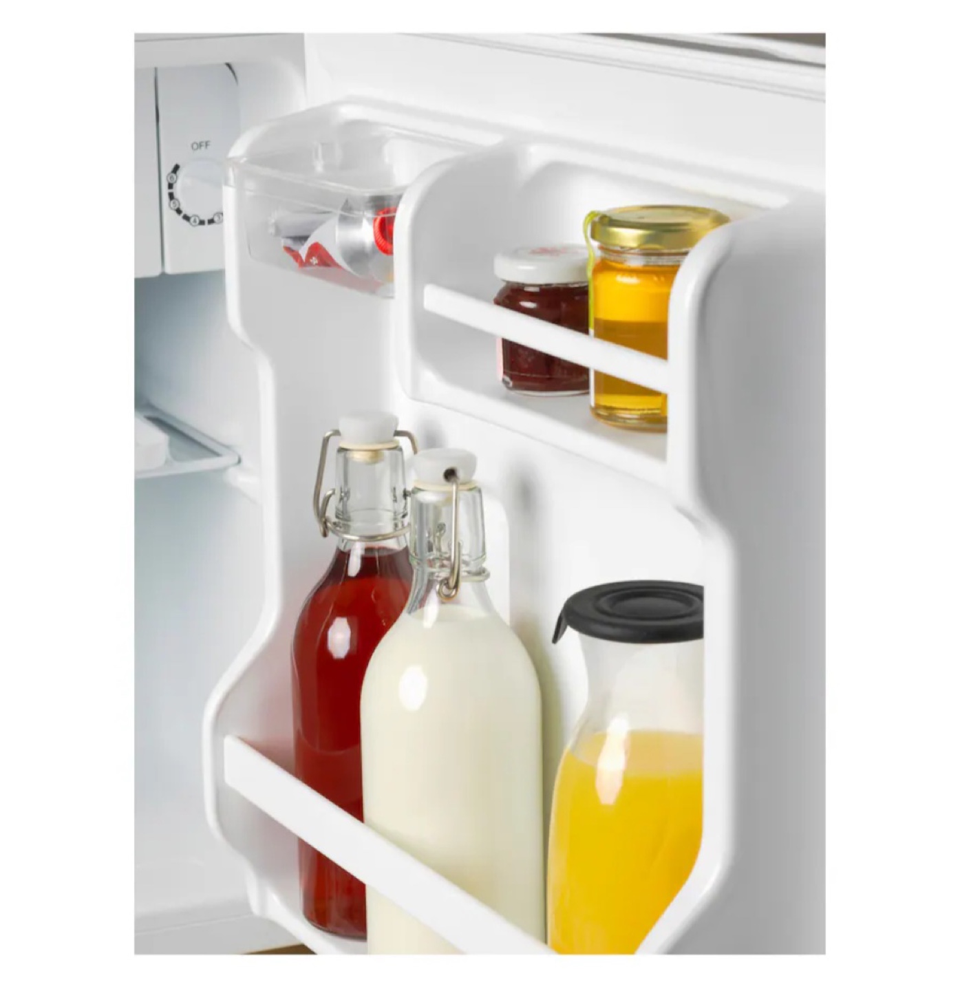Mini Fridge - Compact White Refrigerator - photo 4
