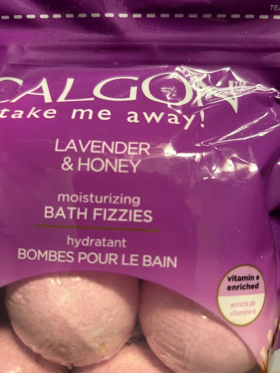 Calgon Take Me Away Lavender & Honey Bath Fizzies image indicator(2)