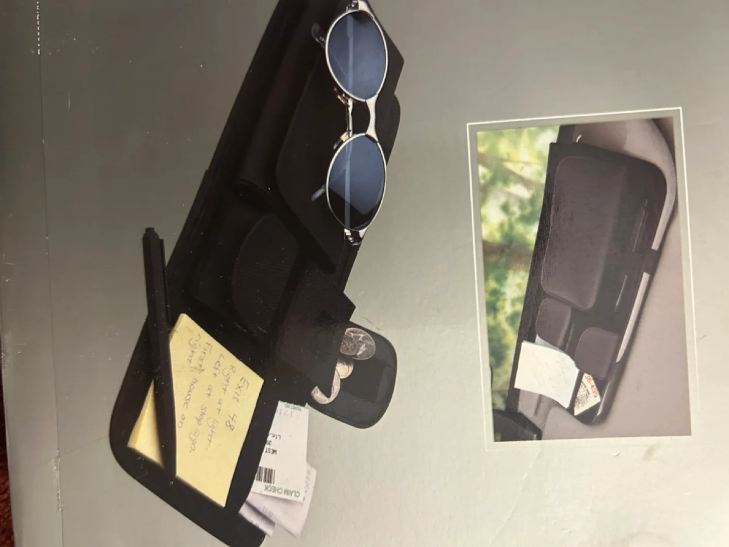 New Car Visor Organizer image indicator(2)