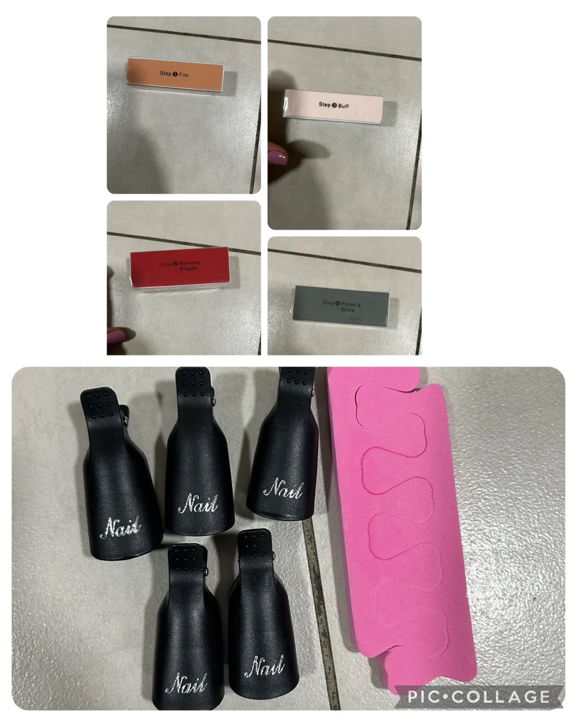 Nail Salon Starter Kit - UV Lamp, Gels, Tips & More! image indicator(10)