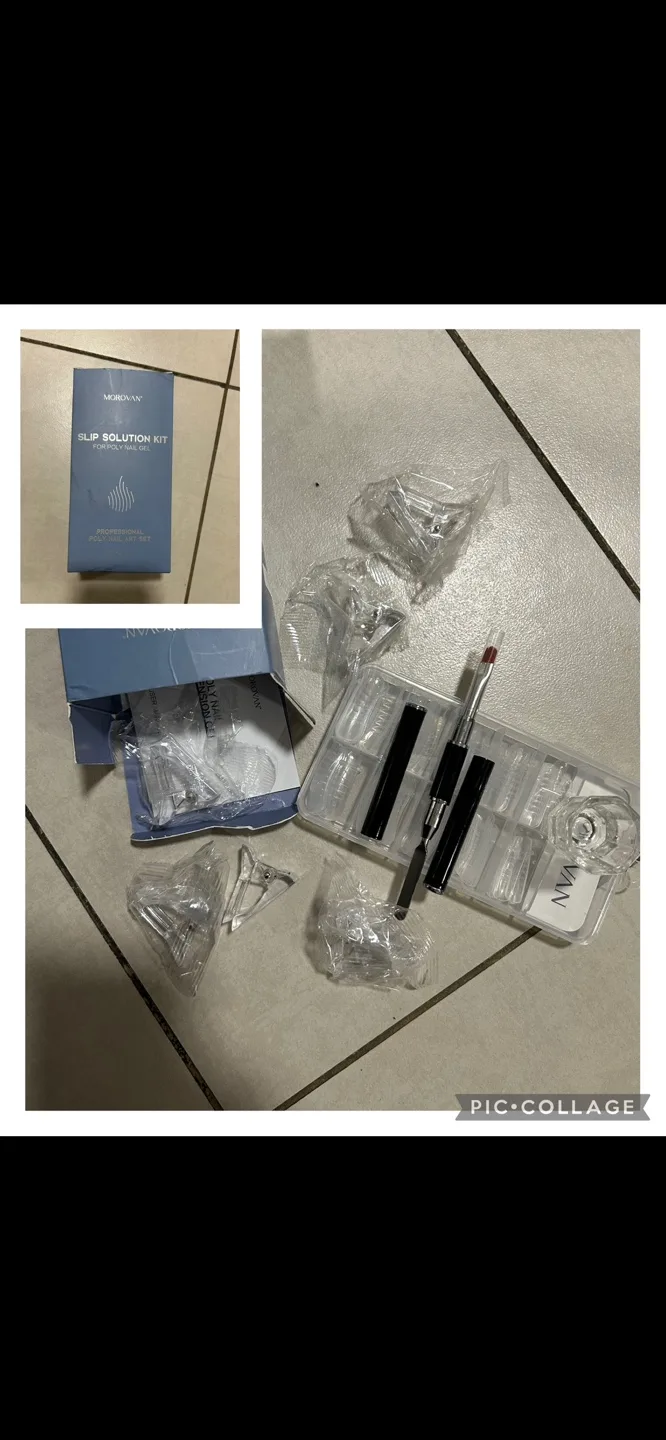 Nail Salon Starter Kit - UV Lamp, Gels, Tips & More! image indicator(7)