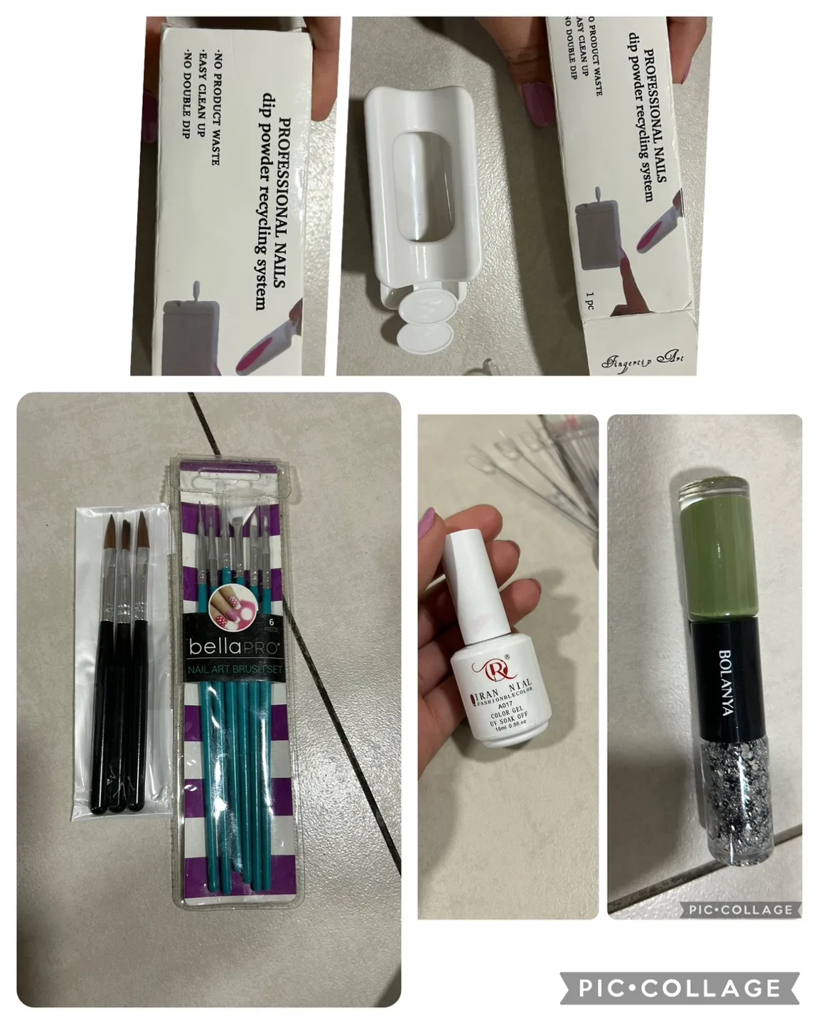 Nail Salon Starter Kit - UV Lamp, Gels, Tips & More! image indicator(8)