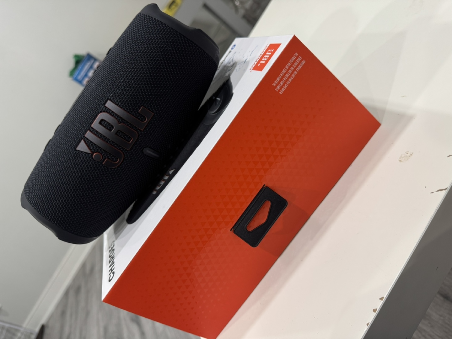 JBL Charge 5 Portable Bluetooth Speaker - Black - photo 3