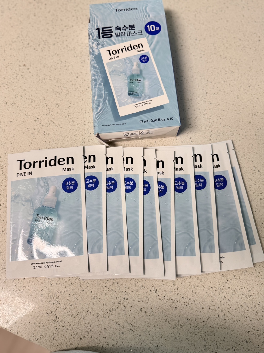 Torriden Dive-In Low Molecular Hyaluronic Acid Mask 10 Packets - photo 2