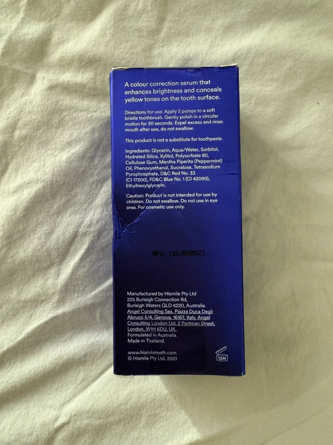 HisMile Teeth Whitening v34 Colour Corrector Serum image indicator(2)