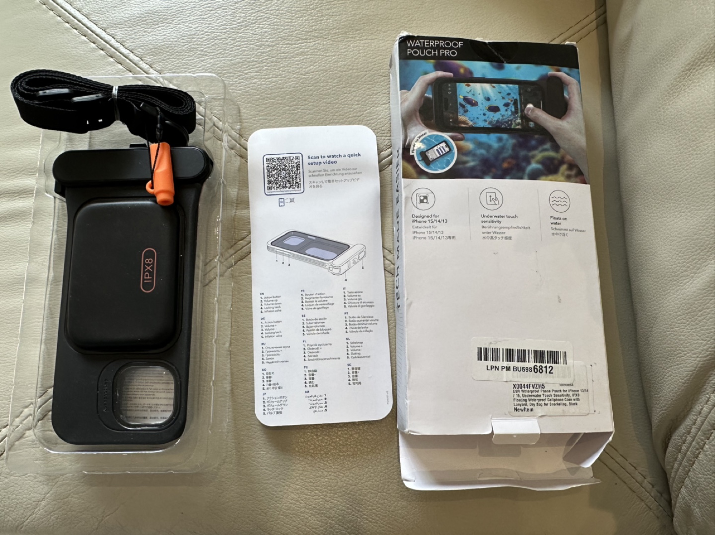 Waterproof Pouch Pro for iPhone 12/13 - New