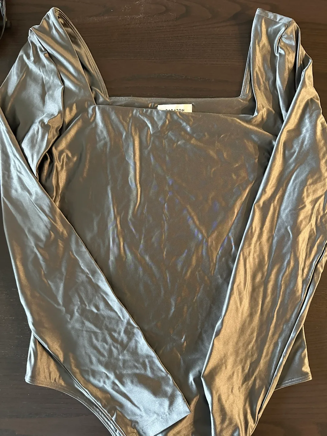 Babaton Satinette Bodysuit - Size Large image indicator(2)