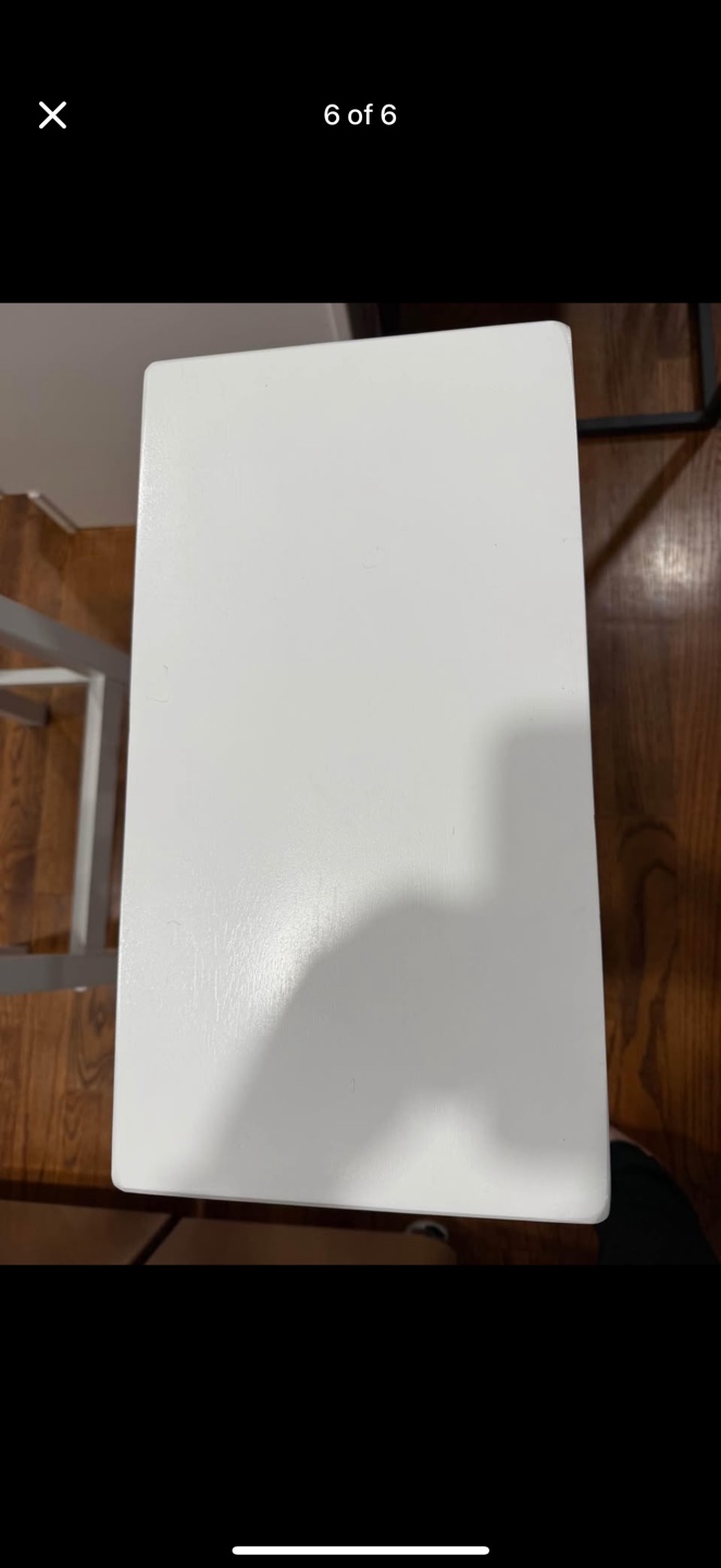 Pair of White Kitchen Stools - photo 5