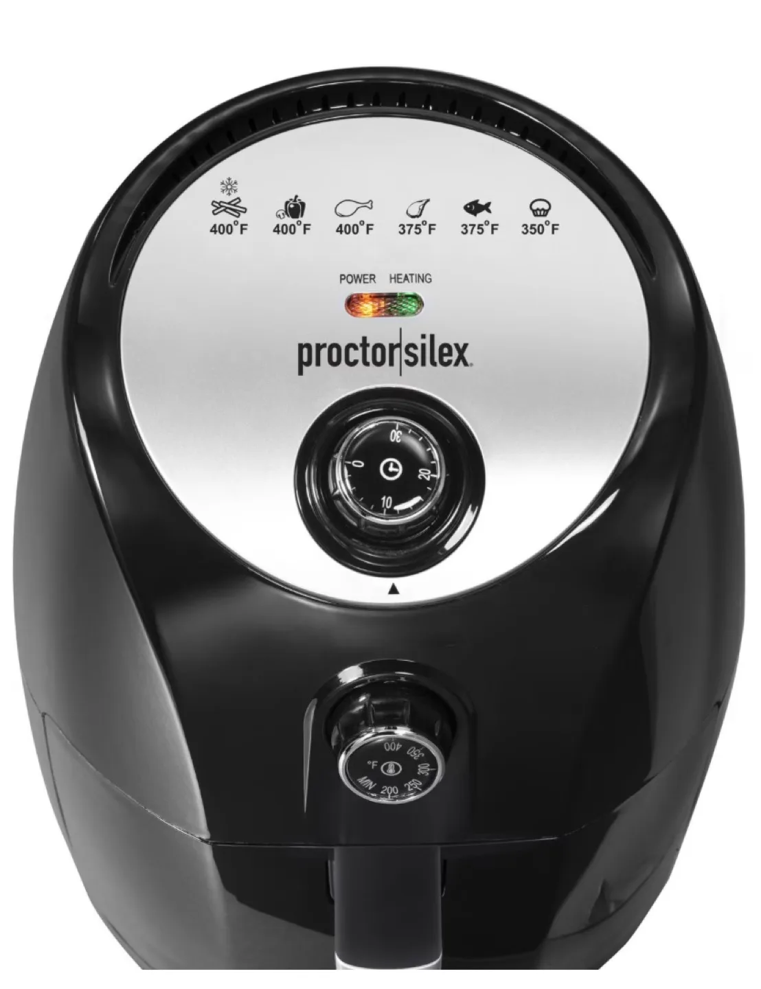 Proctor Silex 2-Quart Analog Air Fryer image indicator(3)