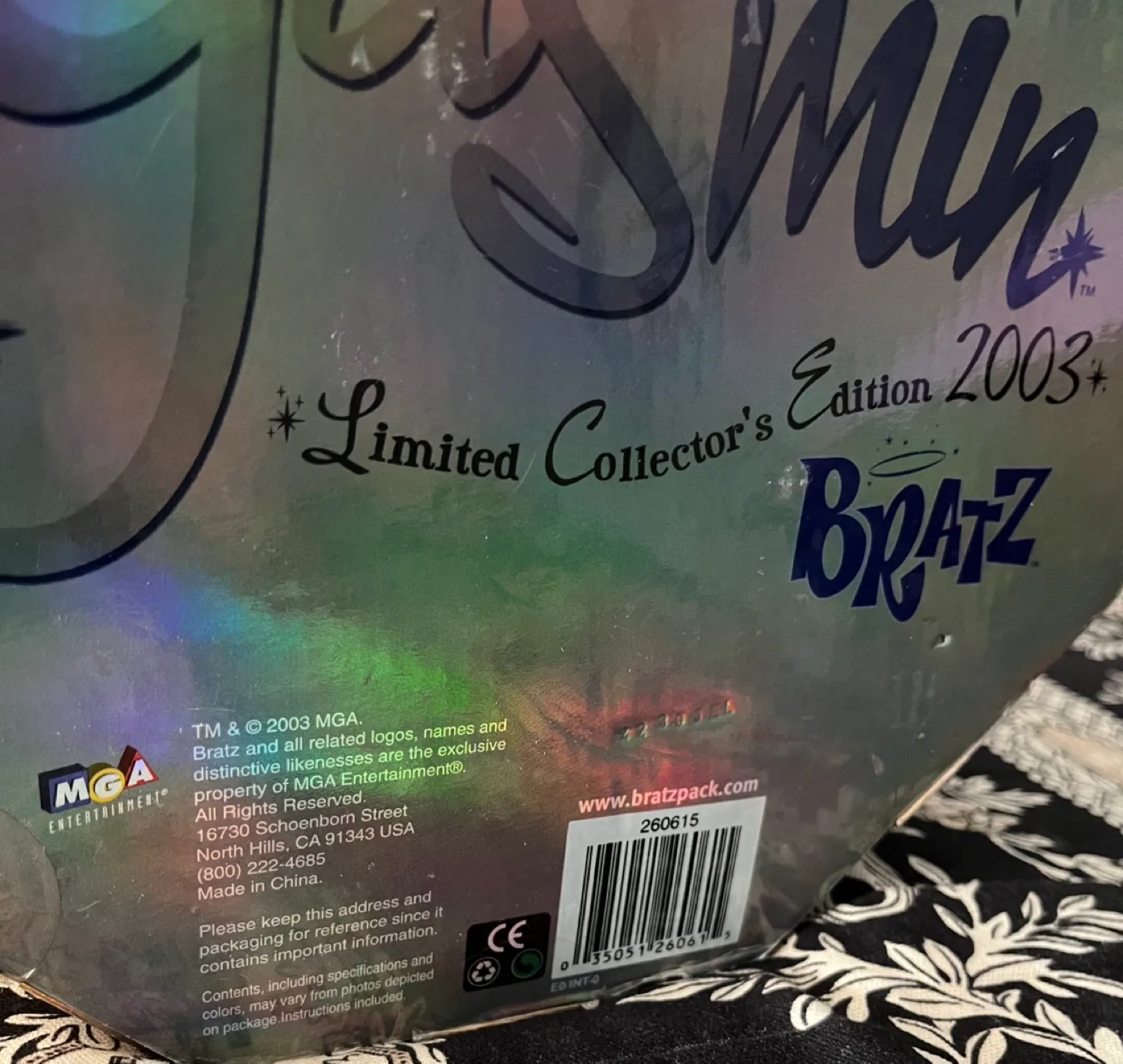 Bratz Yasmin Limited Collector's Edition 2003 Doll in Box image indicator(7)