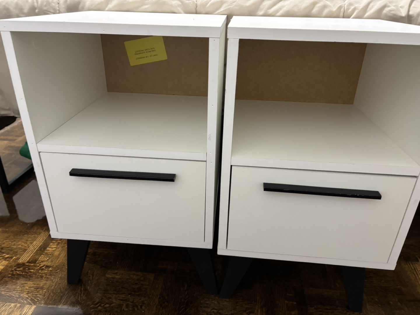 Pair of White Nightstands - photo 3