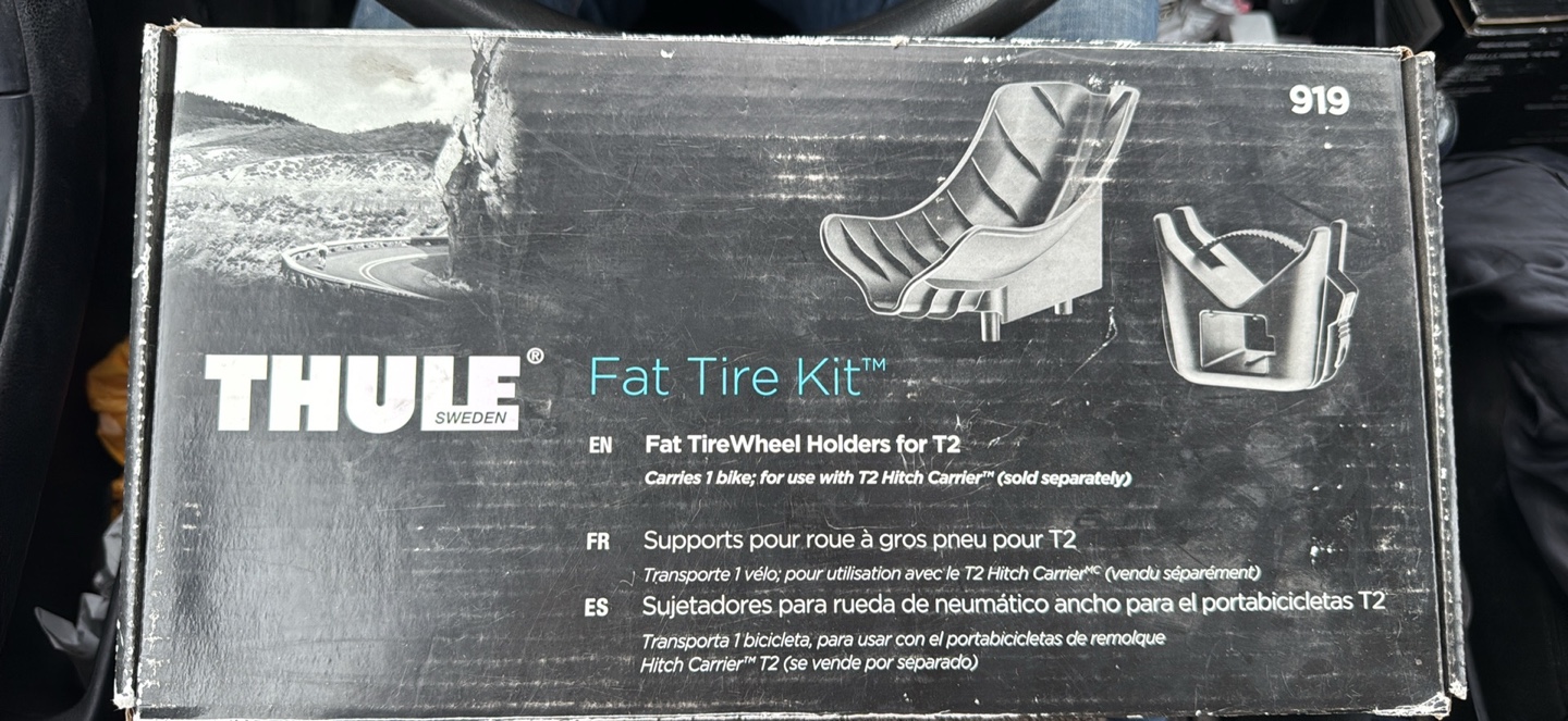 Thule Fat Tire Kit for T2 bike carrier