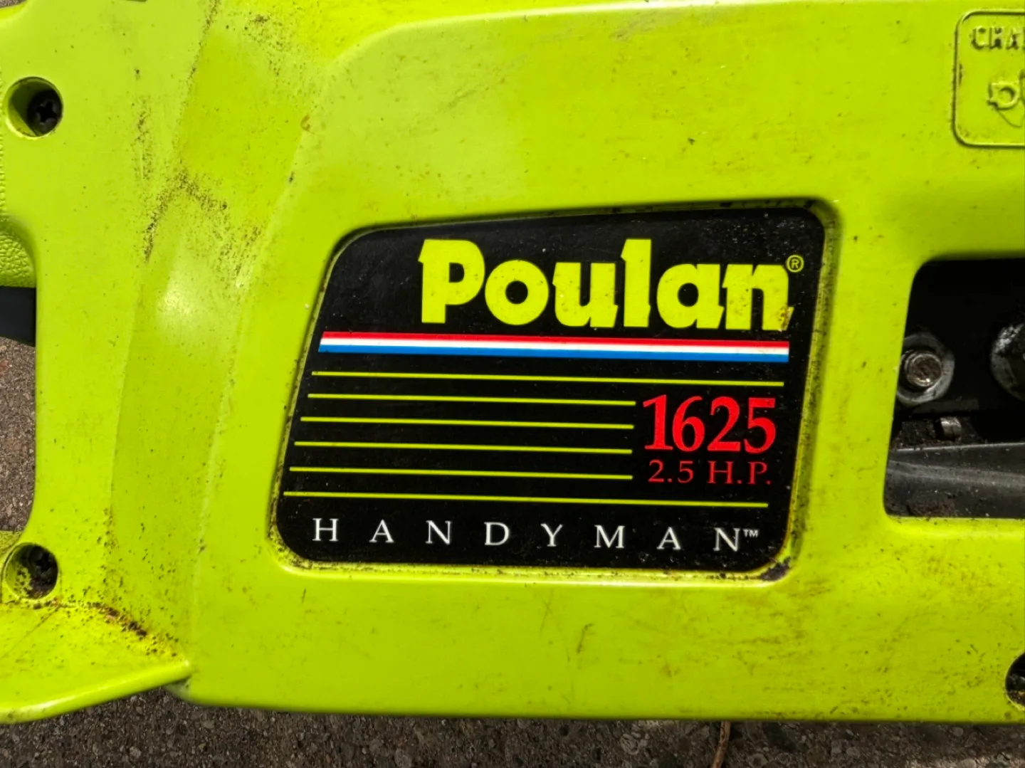 Poulan 1625 Handyman 16" Electric Chainsaw image indicator(2)
