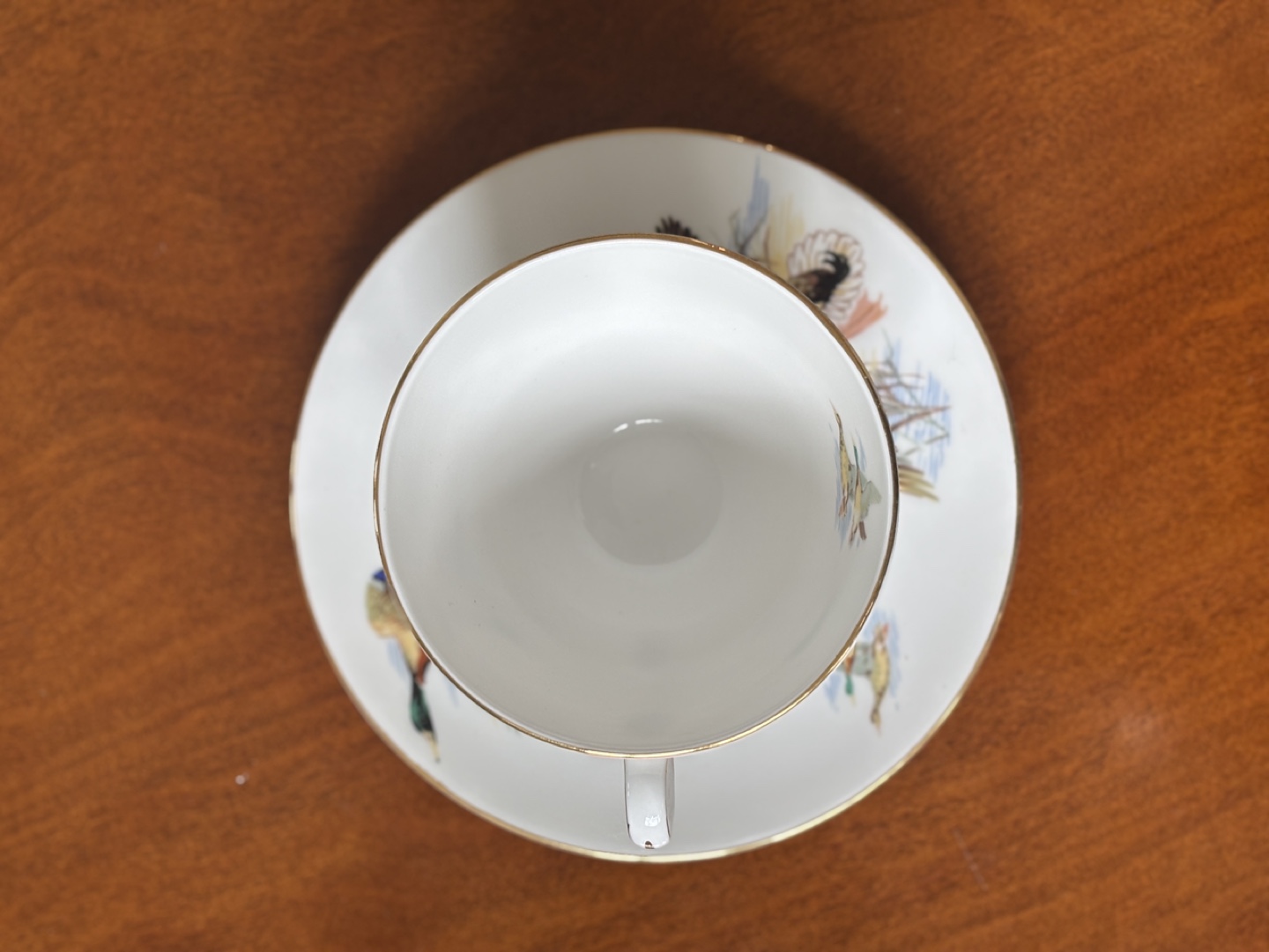Vintage Royal Chelsea Teacup and Saucer Set - photo 3
