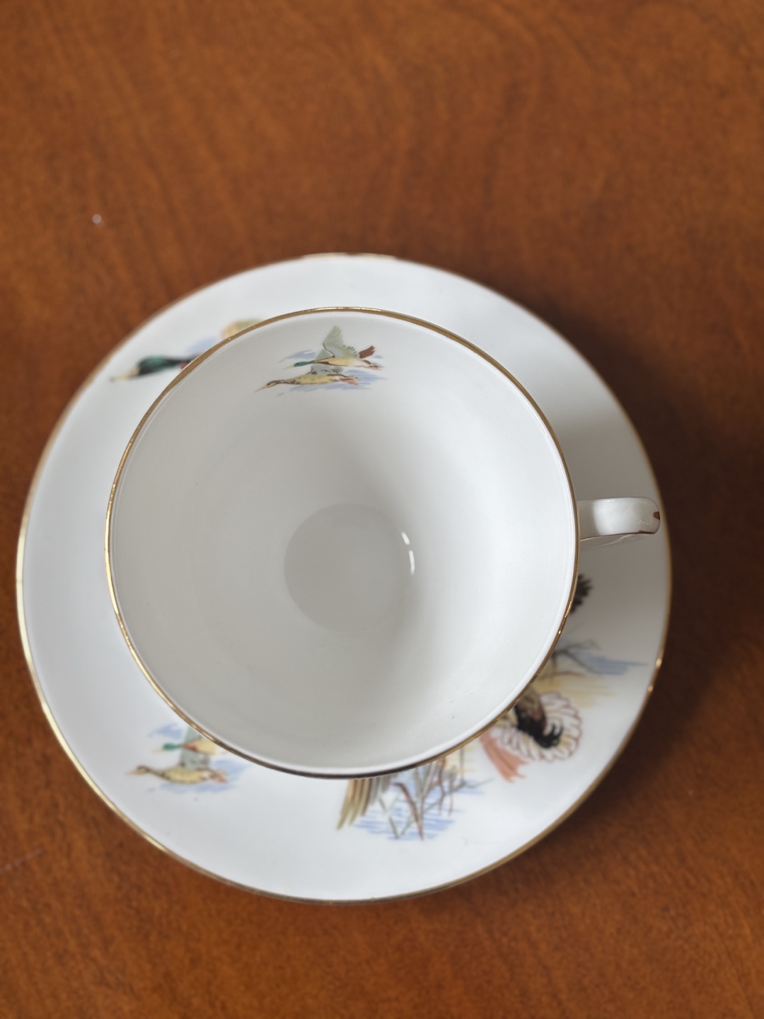 Vintage Royal Chelsea Teacup and Saucer Set - photo 2