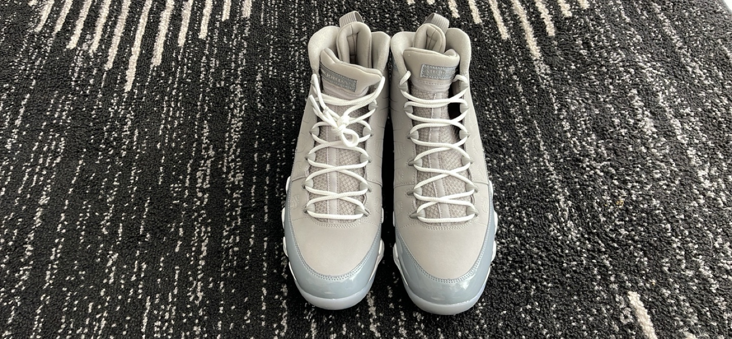 Jordan 9 Cool Gray sz 13