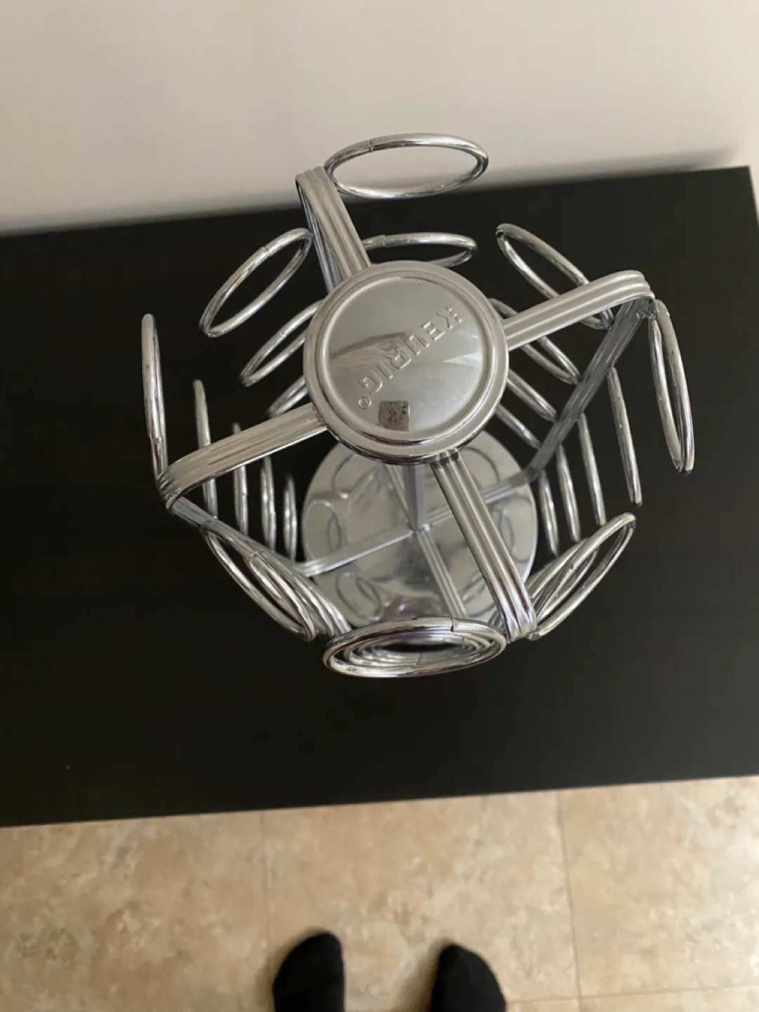 Chrome K-Cup Coffee Pod Organizer image indicator(2)