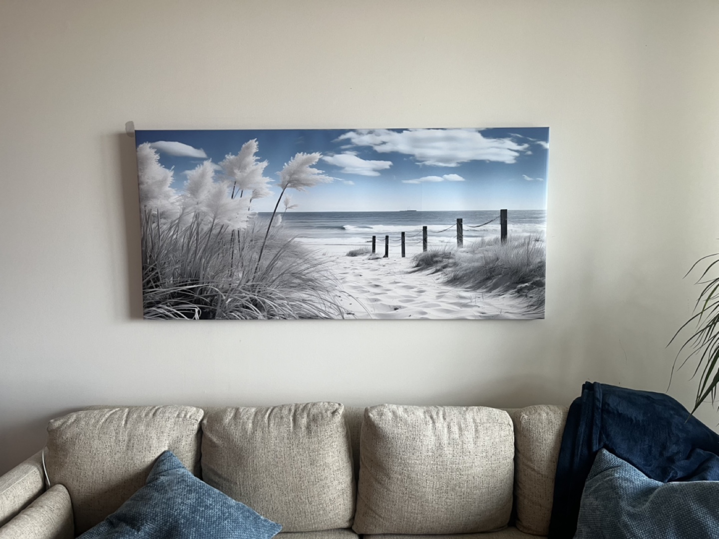 Beach Scene Canvas Wall Art