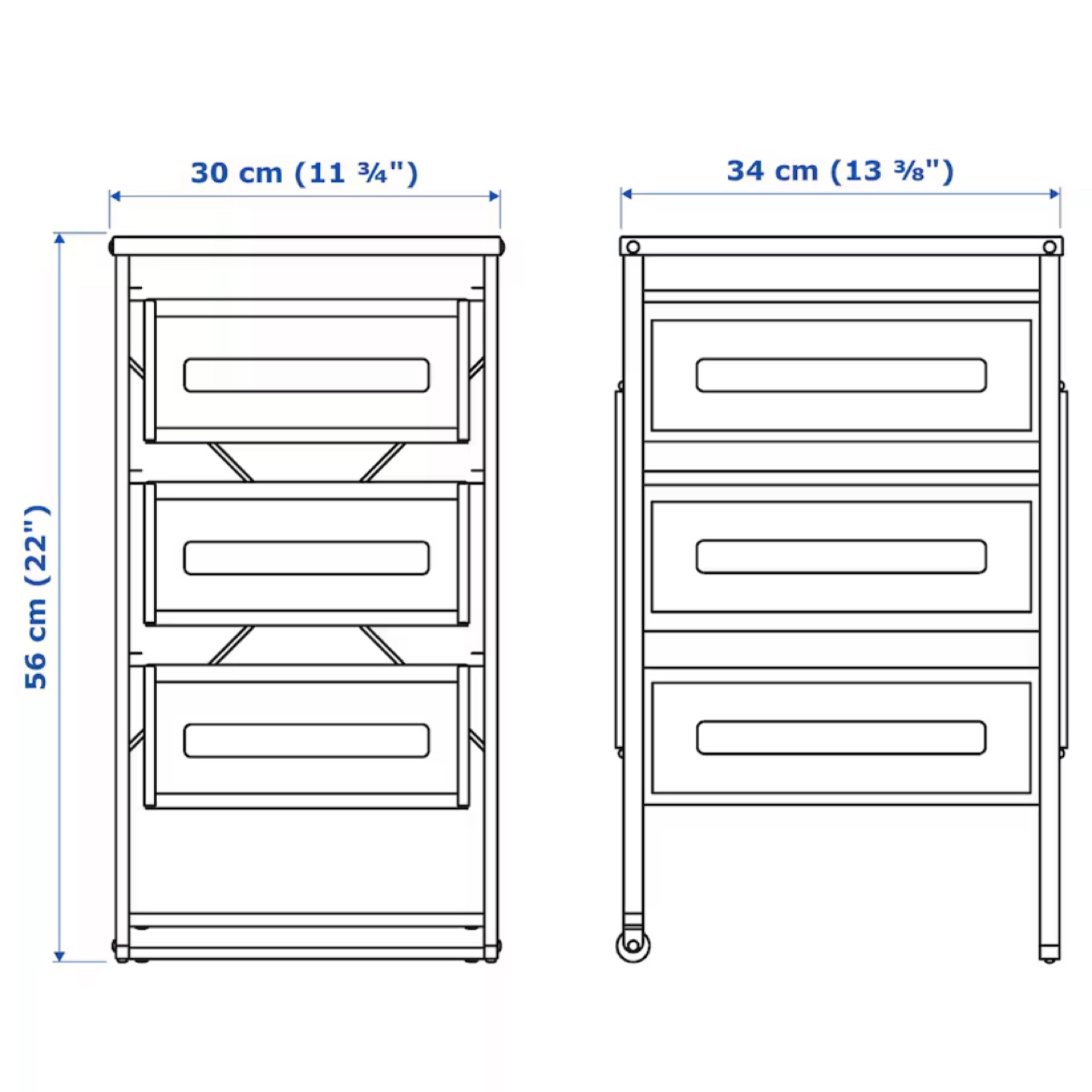 IKEA LENNART Drawer unit - photo 2