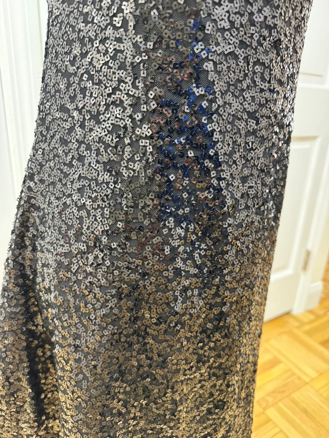 Black Sequin Mini Dress | Size XS image indicator(5)