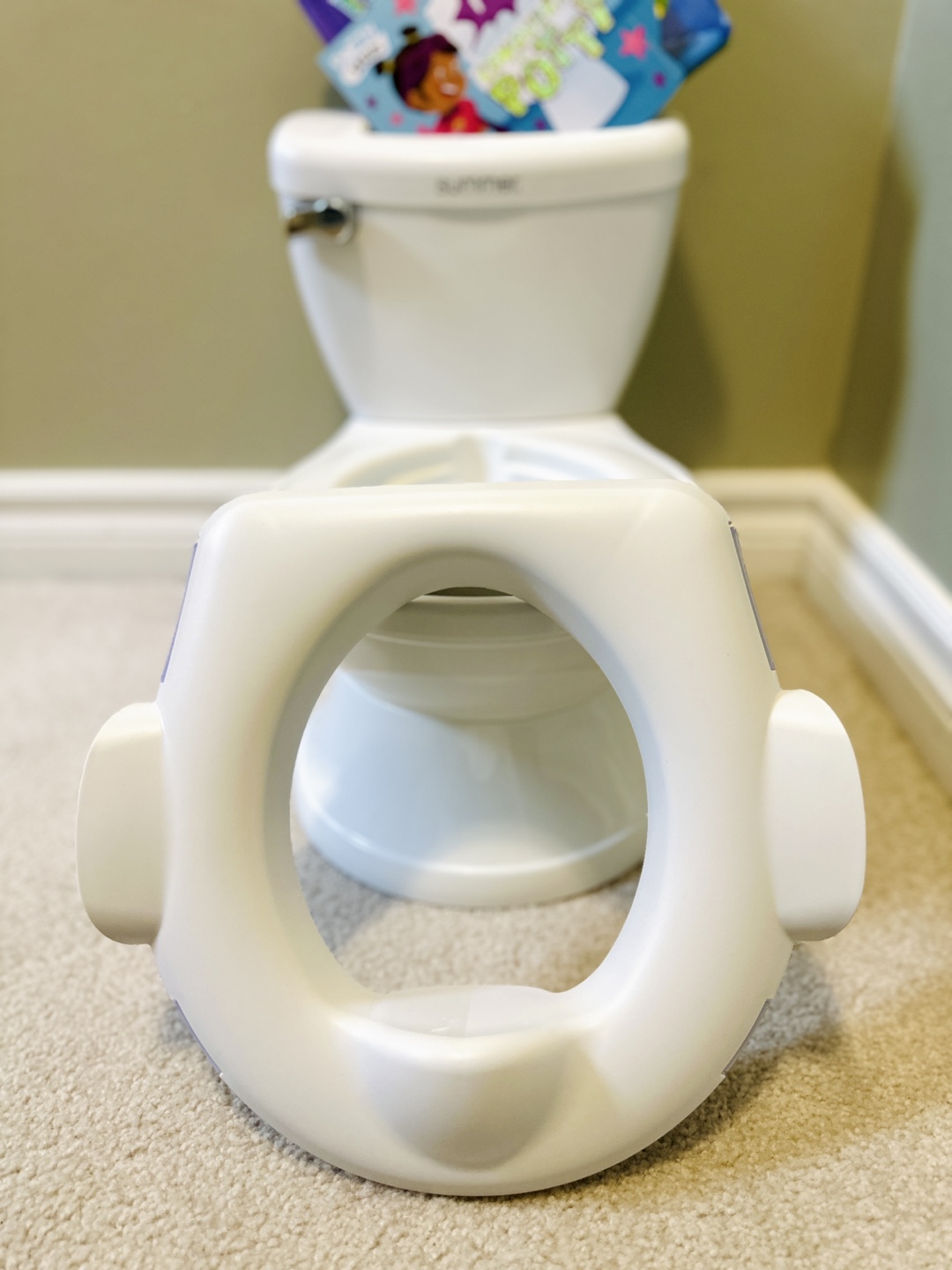 Summer Infant Training Potty w/ Flush Sound + Free Potty Books - photo 4