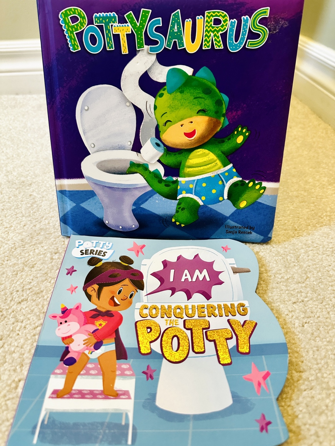 Summer Infant Training Potty w/ Flush Sound + Free Potty Books - photo 3