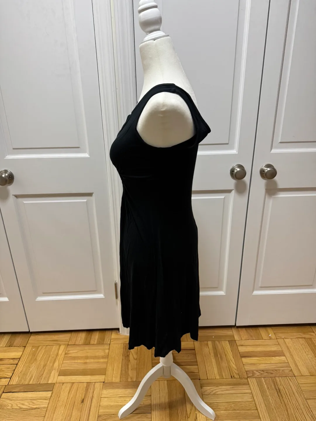 Banana Republic Braided Front Deep V-Neck Dress | Size XS image indicator(5)