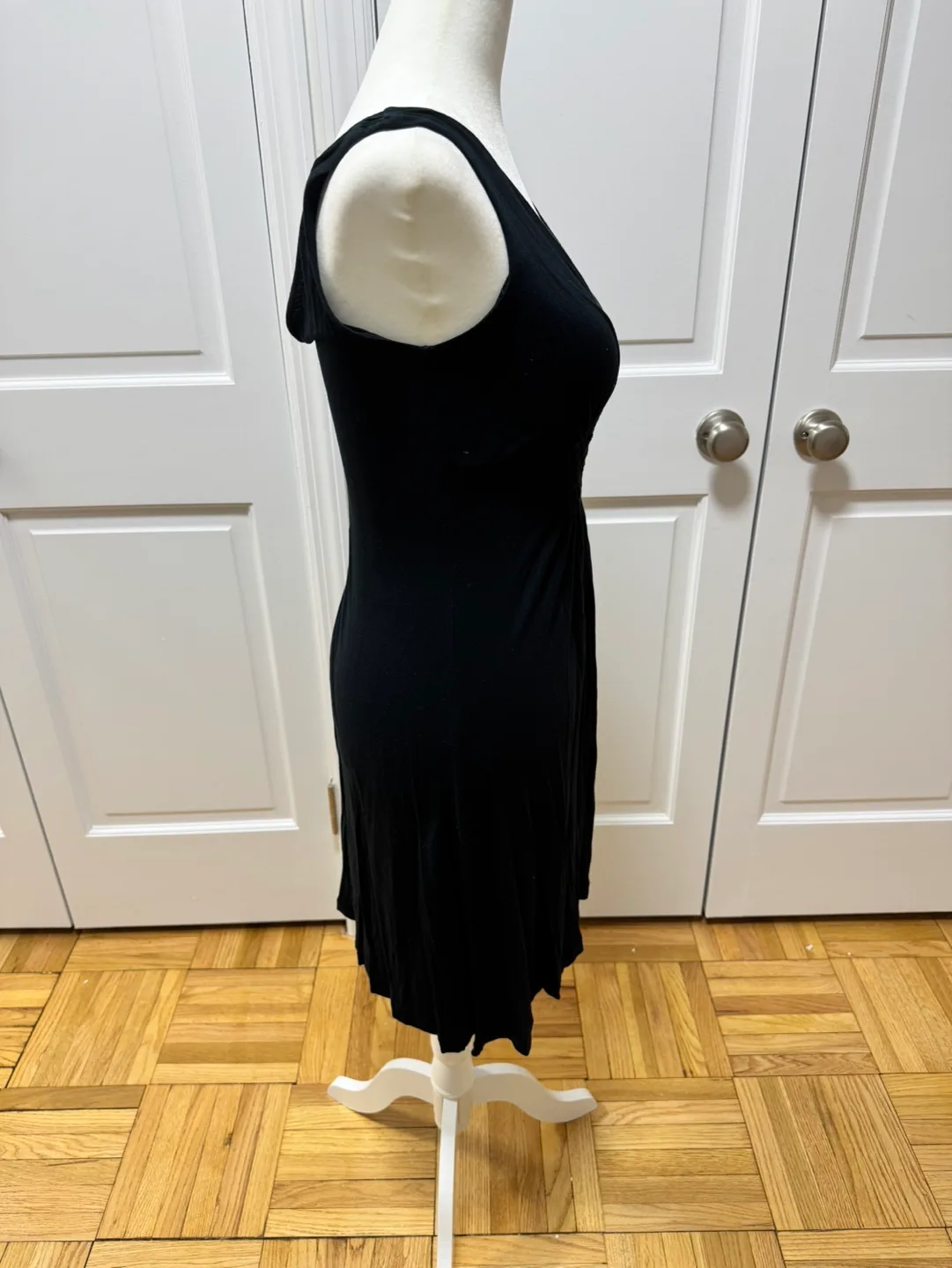 Banana Republic Braided Front Deep V-Neck Dress | Size XS image indicator(3)