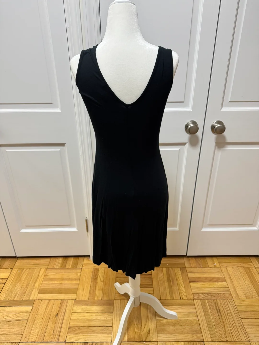 Banana Republic Braided Front Deep V-Neck Dress | Size XS image indicator(4)