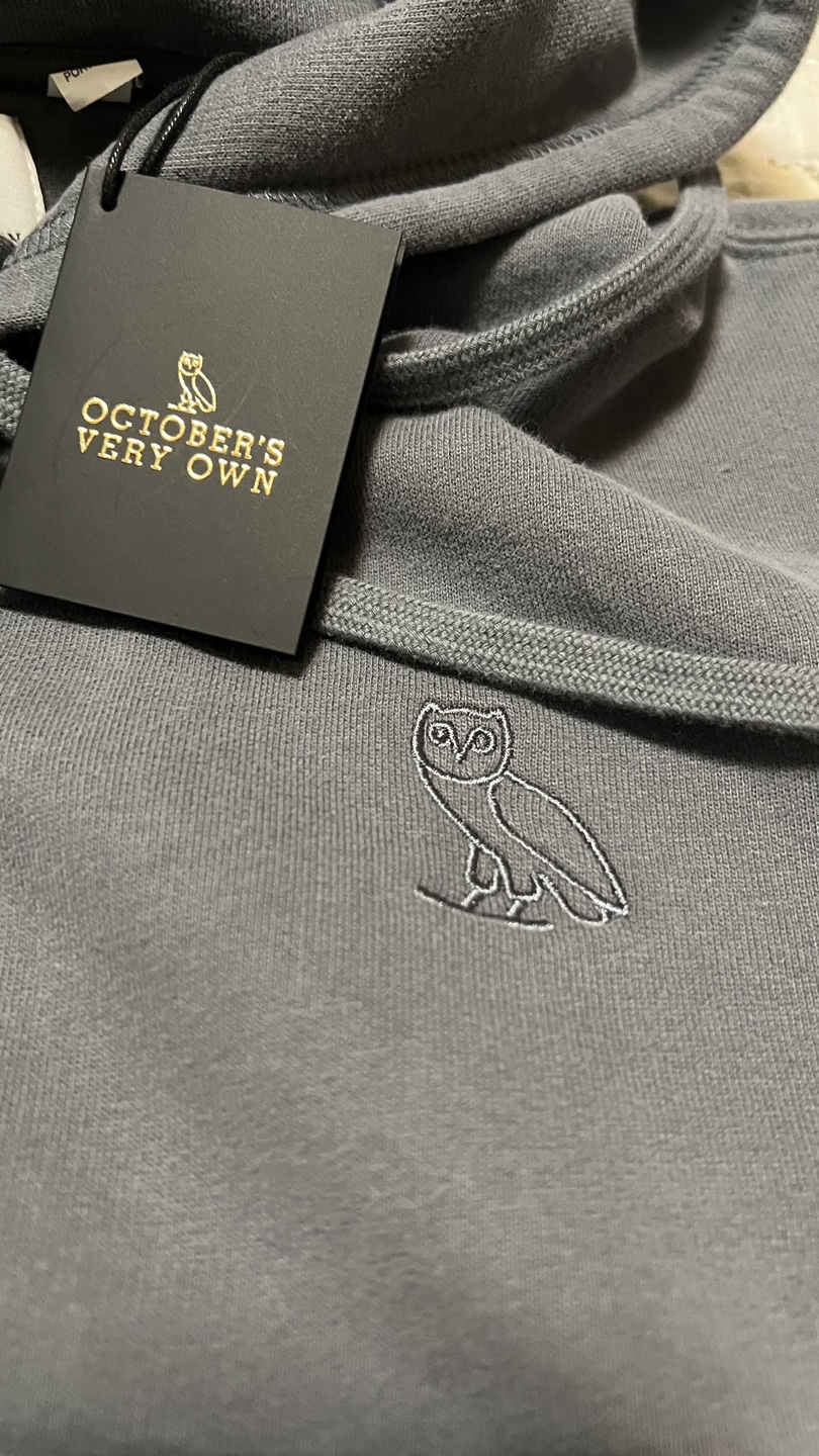 October's Very Own Black Oyster Pull Over Hoodie - Size Small - photo 5