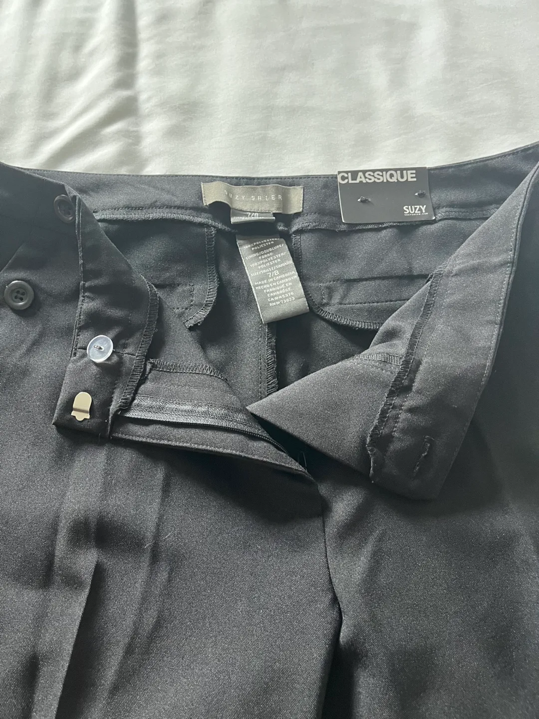 2 Pairs of Women’s dress pants -size 8 Price is for both image indicator(4)