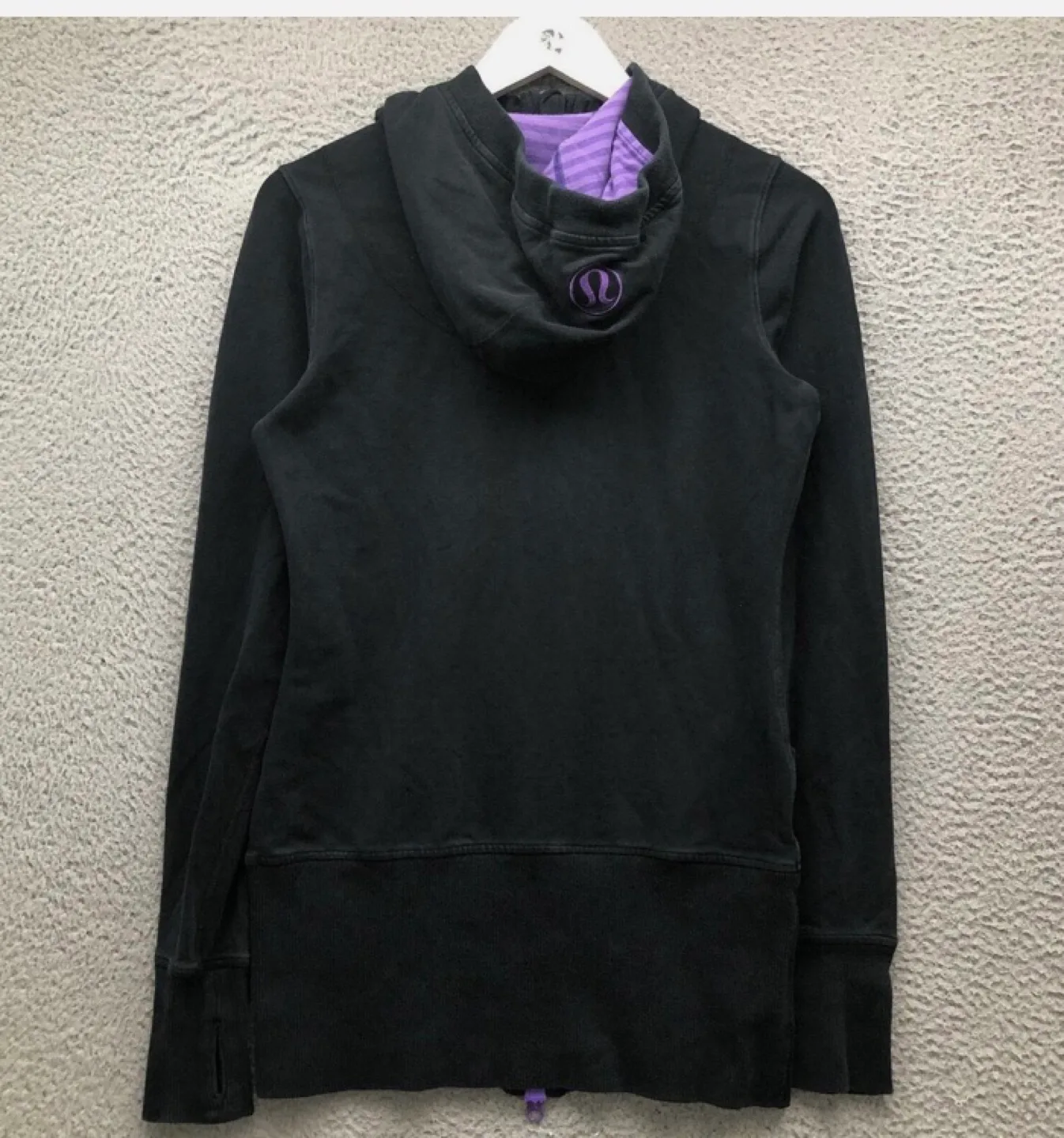 Lululemon Scuba Hoodie Full Zip Extra Long Size 6 image indicator(4)