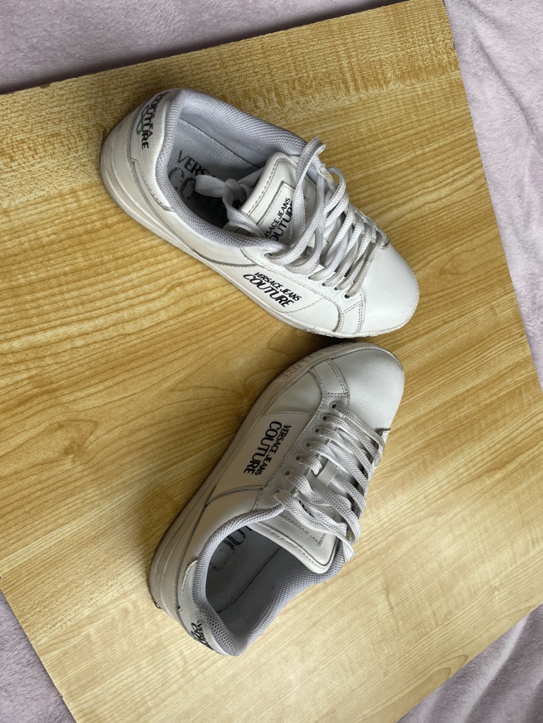 Versace Jeans Couture White Leather Sneakers - Women's EU 39 - photo 3