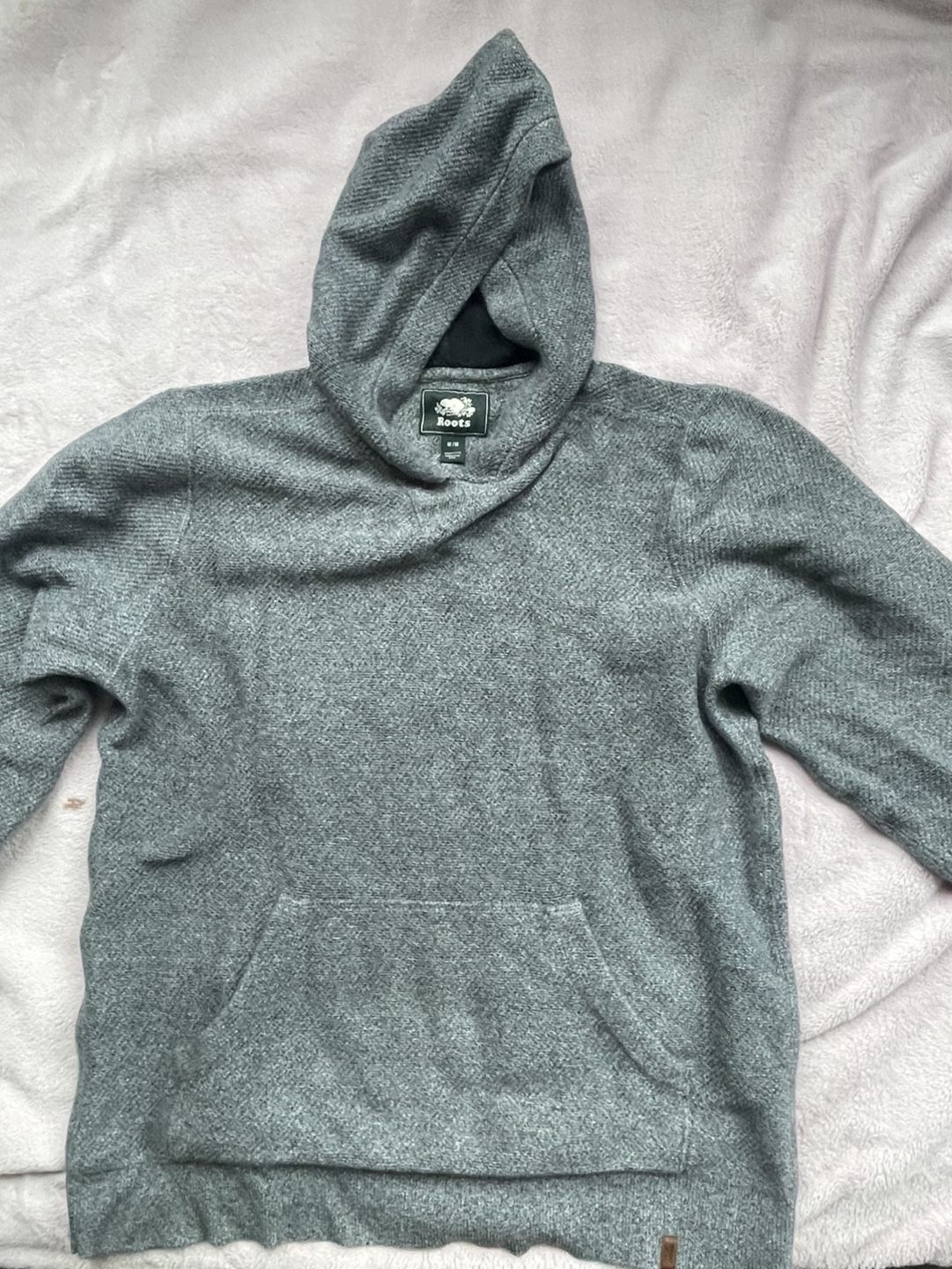 Roots Grey Hoodie - Size M