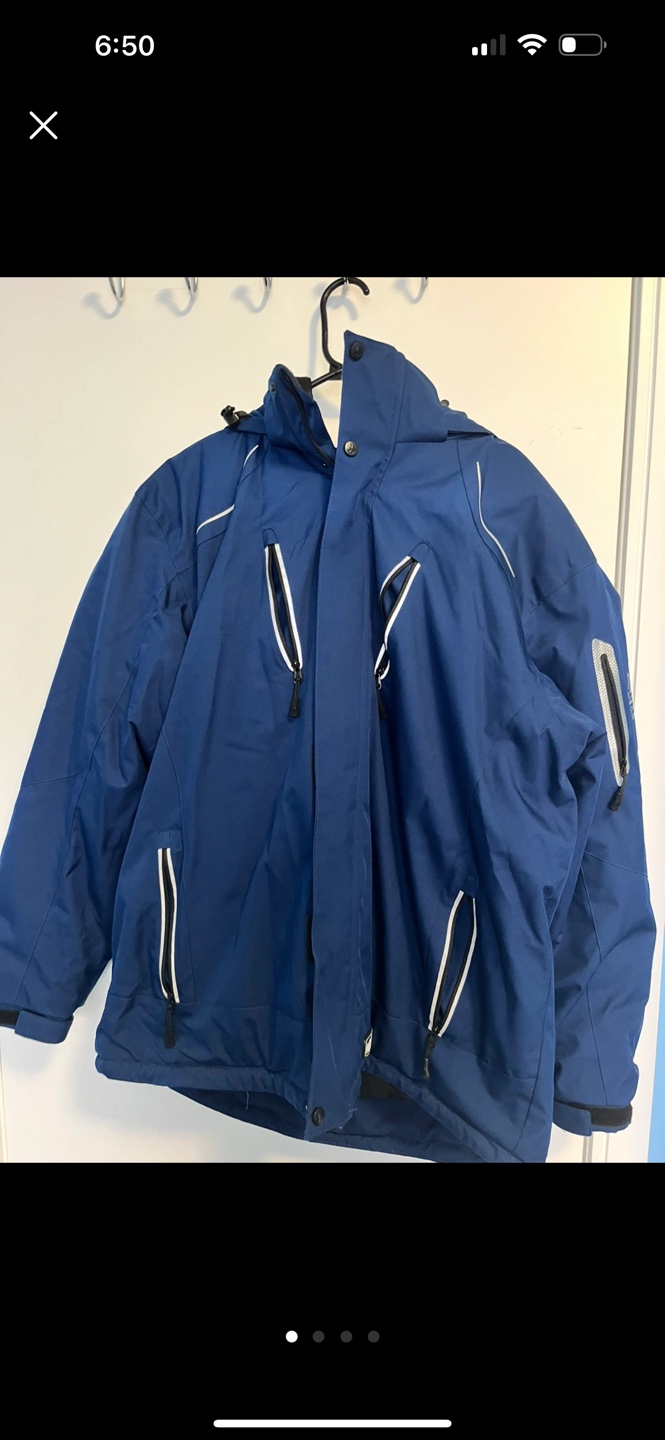 Men's Blue Winter Jacket xxl - photo 2