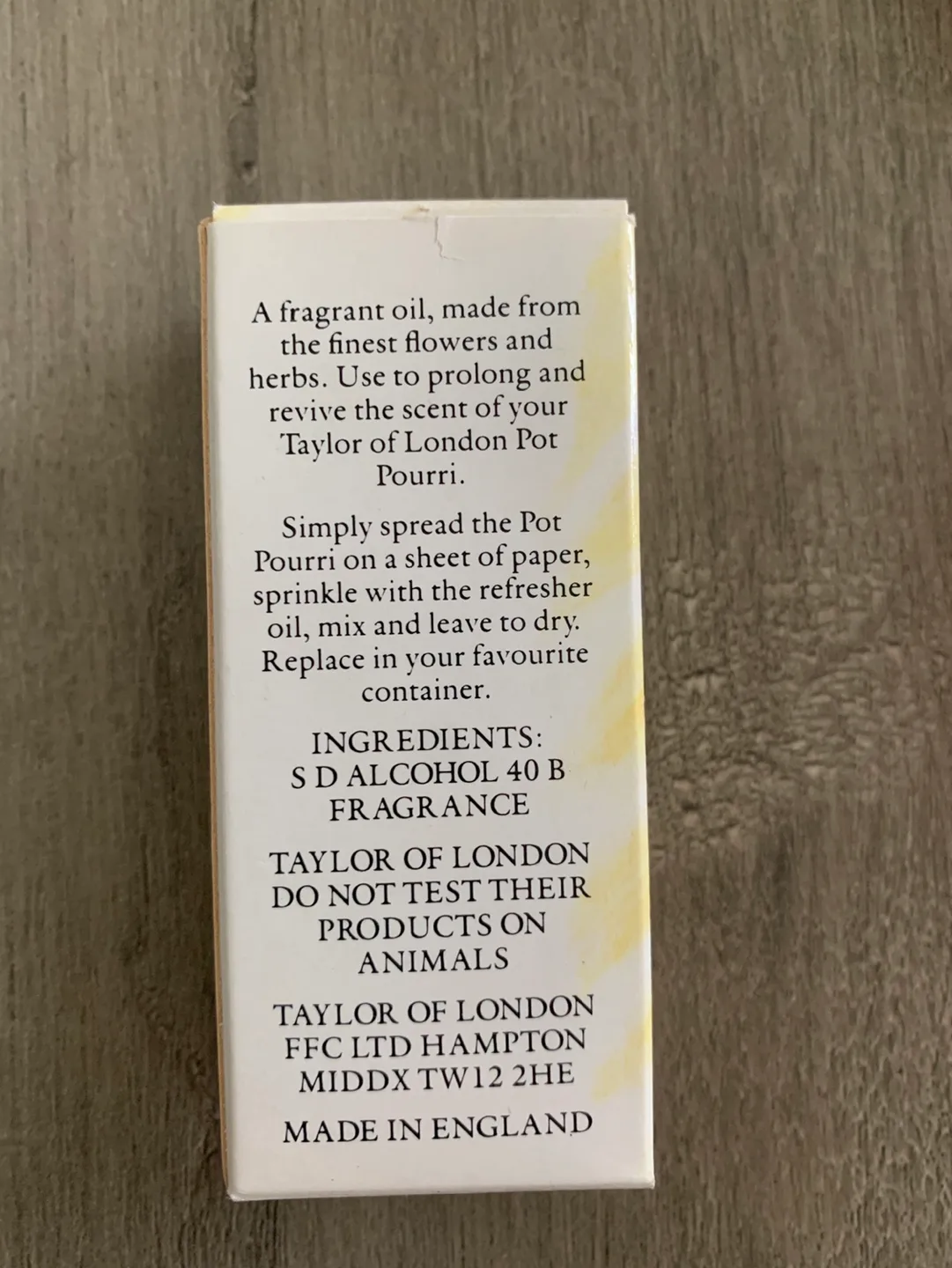 Taylor of London Pot Pourri - Morning Freesia image indicator(4)