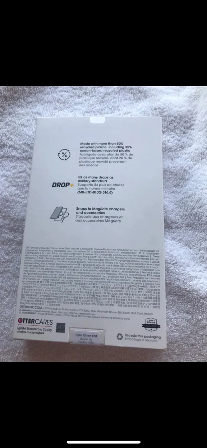 🌟NEW OtterBox Waterproof Fré Series iPhone 15 Plus Case - Black image indicator(7)