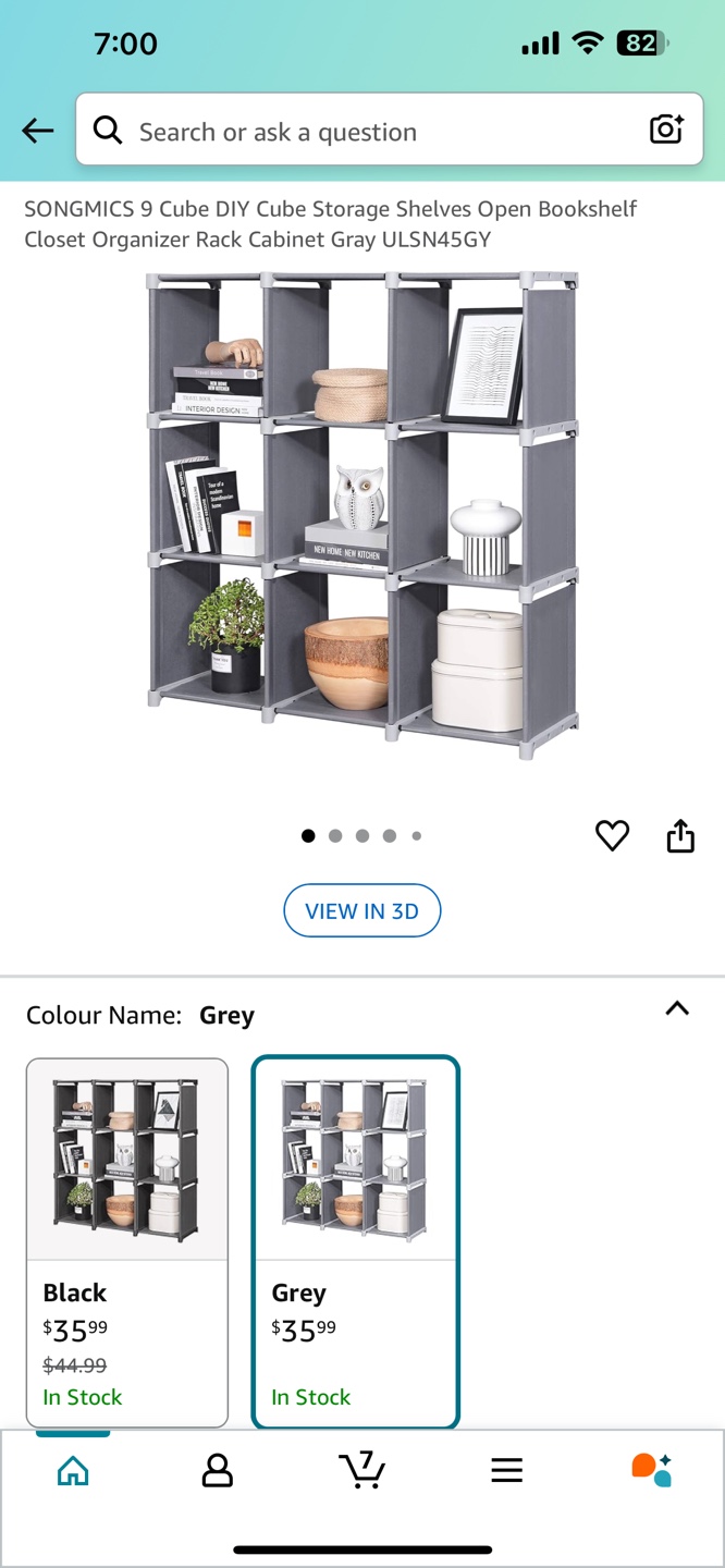 25 Cube Storage Shelves Organizer