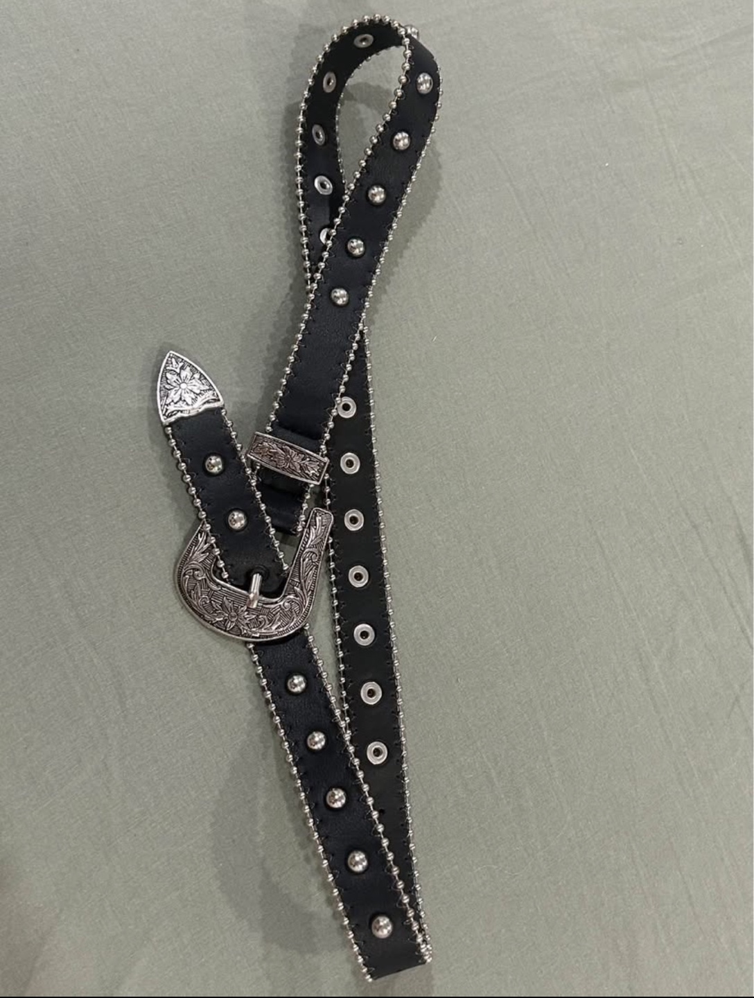 Gothic black belt - photo 2