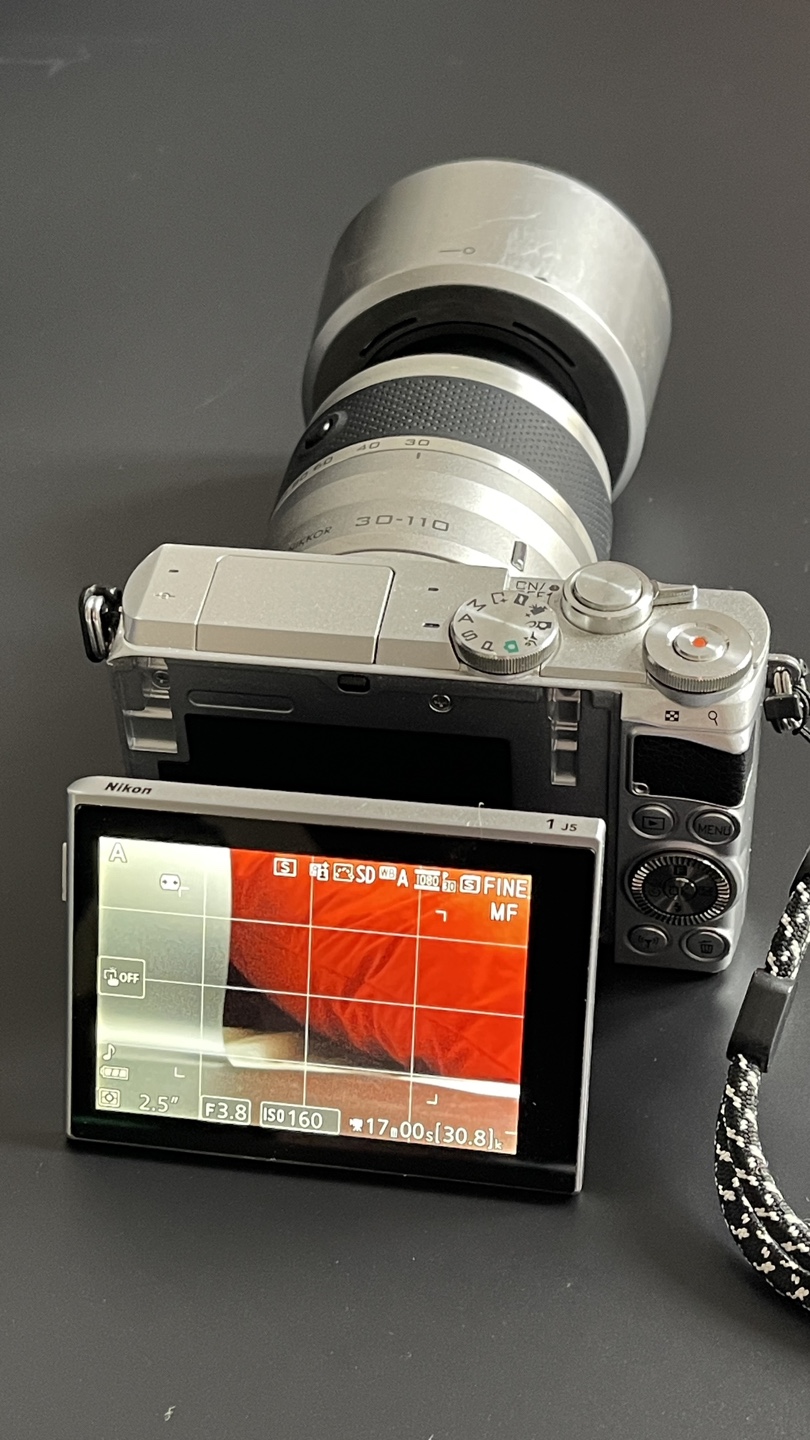 Nikon 1 J5 Mirrorless Camera with 10-30mm and 30-110mm Lenses
