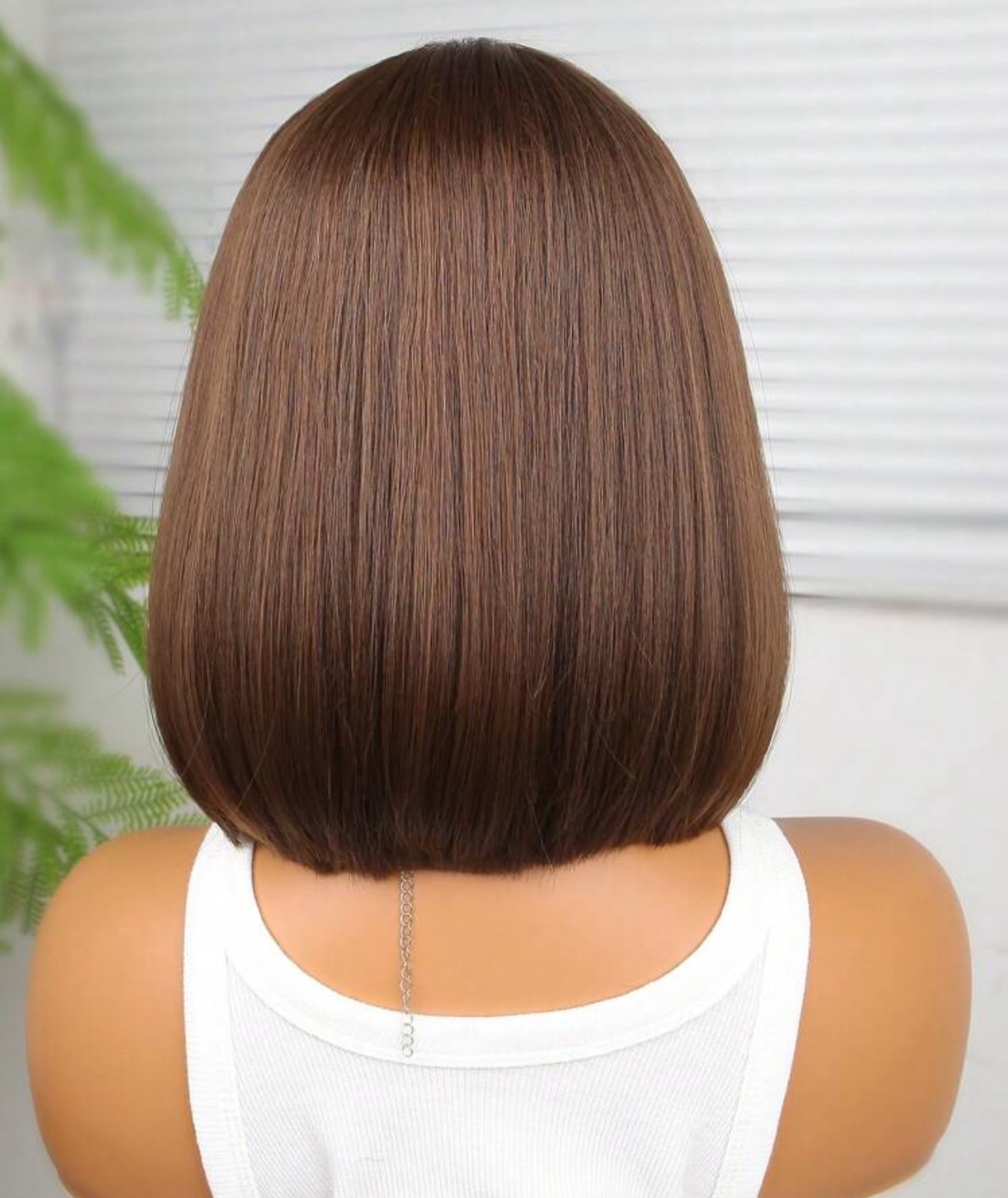 NEW! Brown Bob Wig -  Lace Front Wig - photo 2