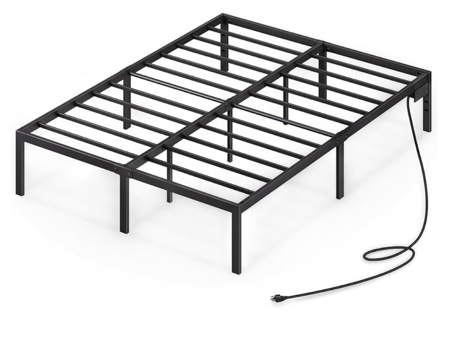 Queen Size Metal Bed Frame with Headboard