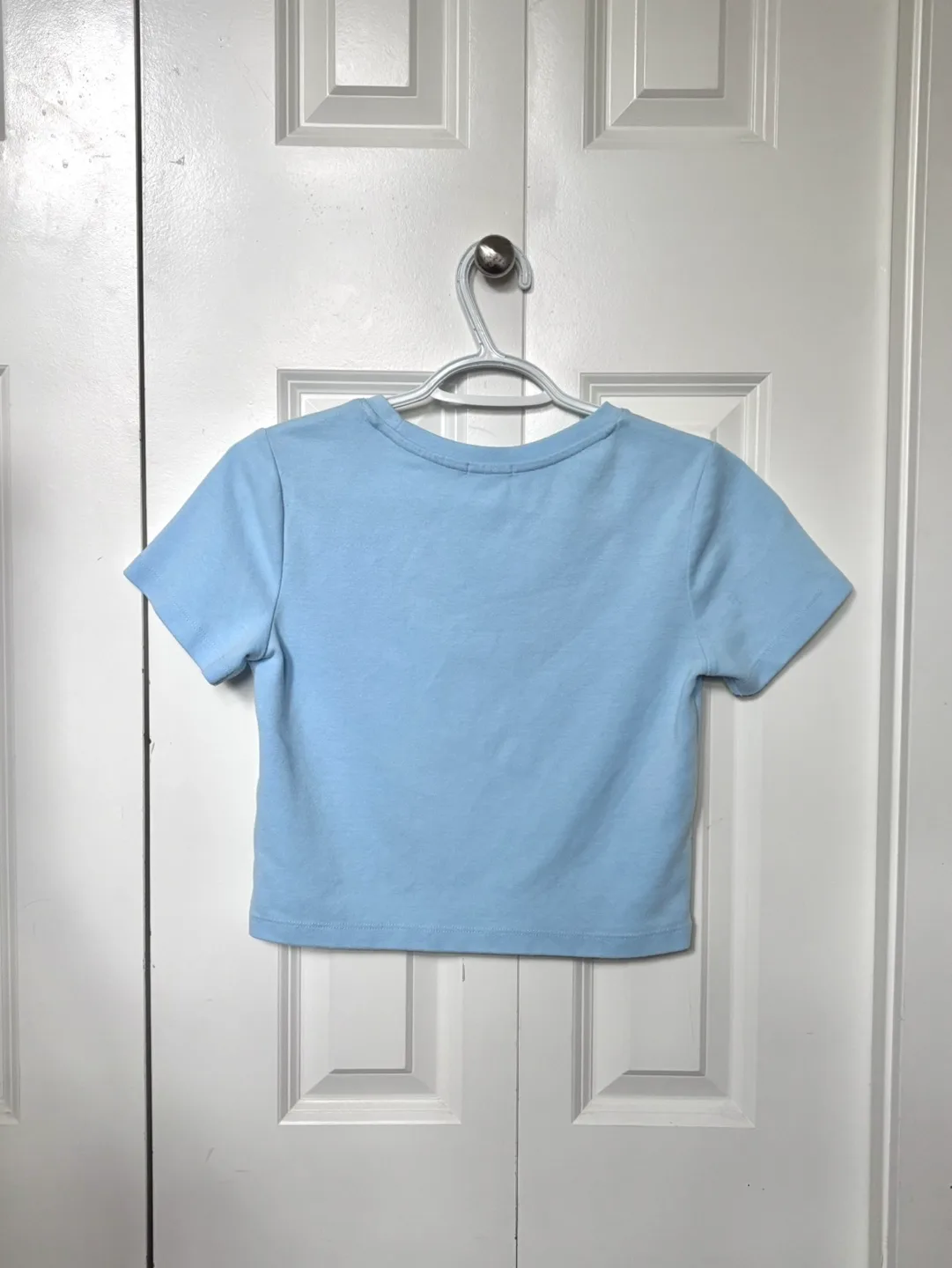 GU (sister brand of uniqlo) blue short t-shirt image indicator(2)